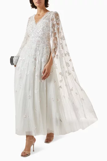 Freesia Shimmer Gown
