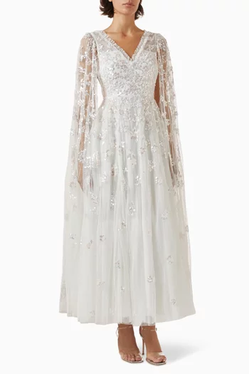 Freesia Shimmer Gown