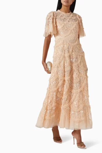 Carmen Ruffle Gown