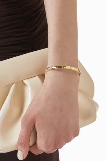 Tilu Bangle Bracelet in Gold-plated Sterling Silver