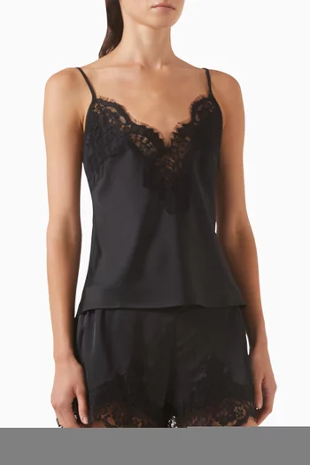 Sian Romance Lace Cami Set in Satin