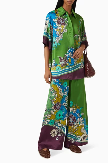 Nanci Pants in Silk