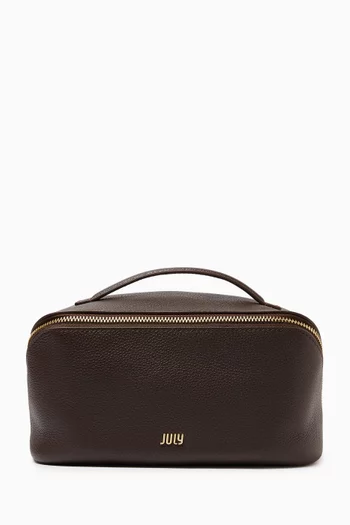 Everyday Beauty Bag in Leather
