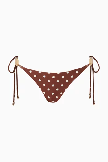 Bead-detail Bikini Briefs