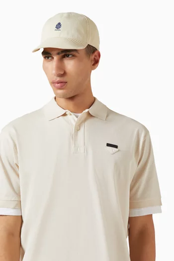 Old Gabardine Baseball Cap in Cotton