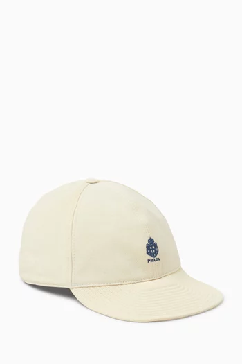 Old Gabardine Baseball Cap in Cotton