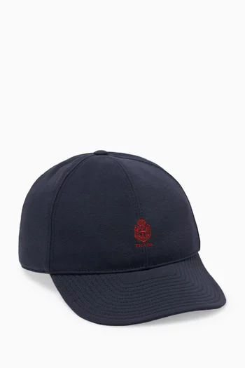 Old Gabardine Baseball Cap in Cotton
