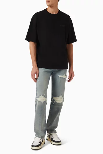 Logo Oversized T-shirt in Cotton-jersey