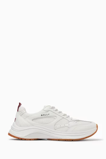 Woge Sneakers in Mesh & Leather