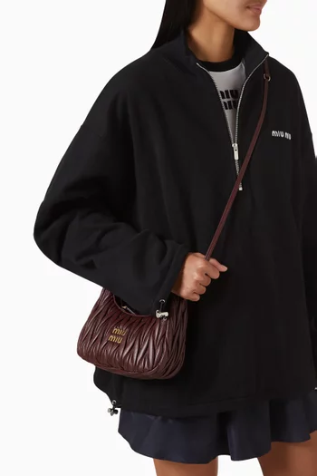 Wander Top-handle Bag in Matelasse Nappa Leather