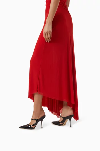 Patty 90 Mules in Patent Leather