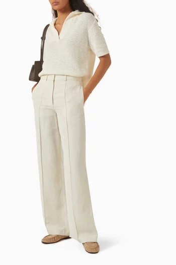 Jnane Pants in Linen-viscose