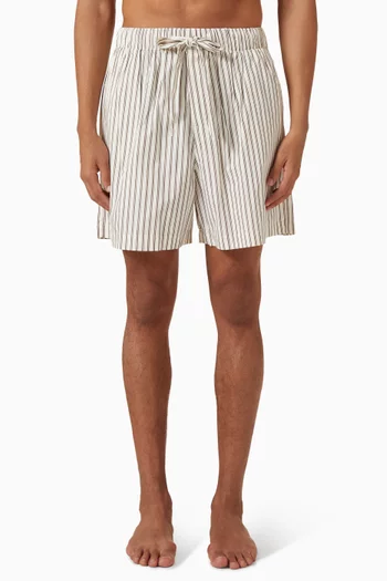Shorts in Cotton Poplin