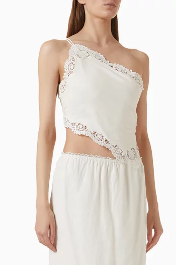 Darya One-Shoulder Top