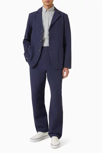 Blazer in Seersucker
