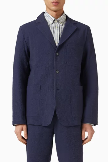 Blazer in Seersucker