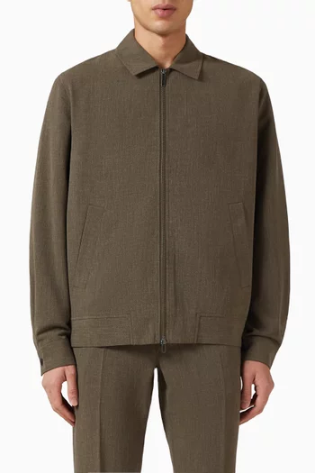 Como Coach Jacket in Stretch-twill