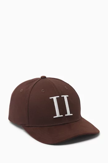 Suede II Baseball Cap in Organic Cotton