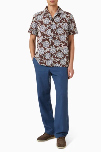 Flower AOE Short-sleeve Shirt