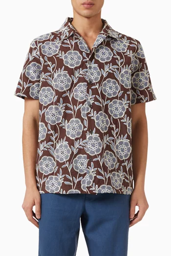 Flower AOE Short-sleeve Shirt