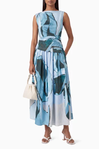 Robaker Dress in Dupion