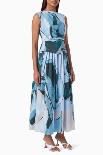 Robaker Dress in Dupion
