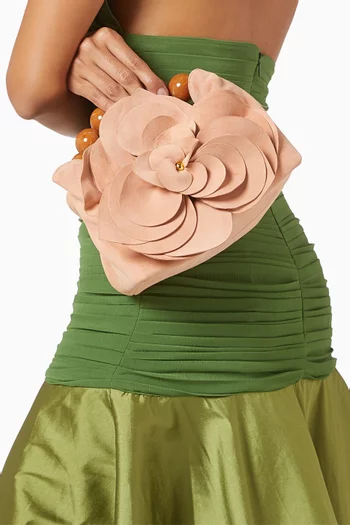 Rendez Vous Clutch in Suede