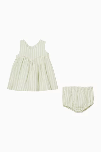 Striped Fabula Dress Set
