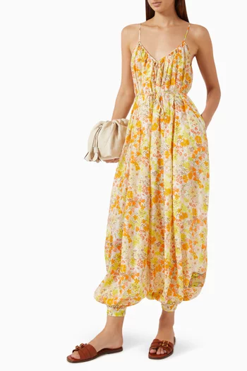 Solstice Jumpsuit in Silk