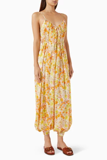 Solstice Jumpsuit in Silk