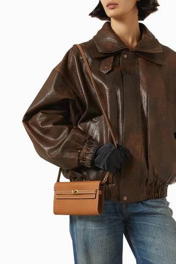 Unused Kelly Classique To Go Wallet in Epsom Leather