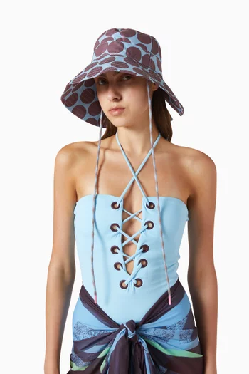 Fiore Tie-up Hat