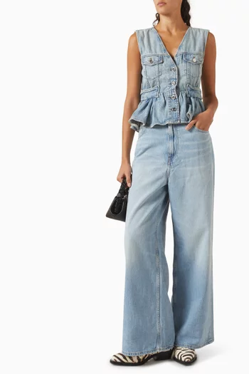 Marri 2.0 Wide-leg Jeans in Denim