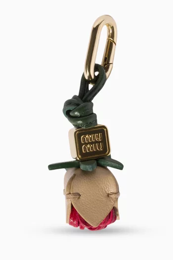 Micro Trick Clip-on Charm in Leather