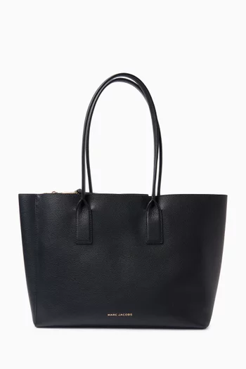 Work Tote Bag in Grained Leather
