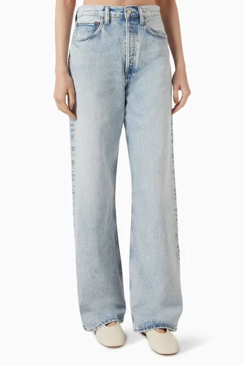 Vintage Loose Jeans in Regenerative-denim