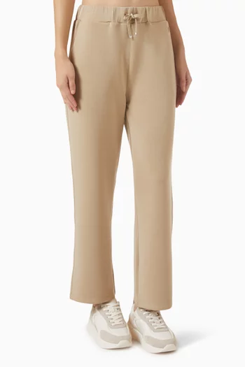 Barrel-leg Pants in Scuba