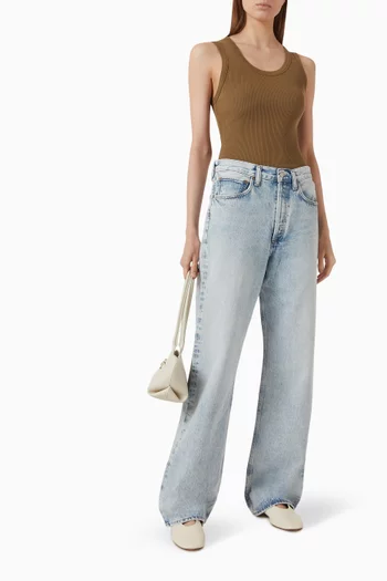 Poppy Tank Top in Organic-cotton Blend