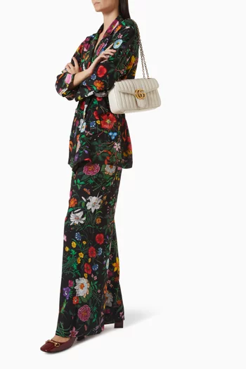 Medium Jetset Marmont Shoulder Bag in Leather