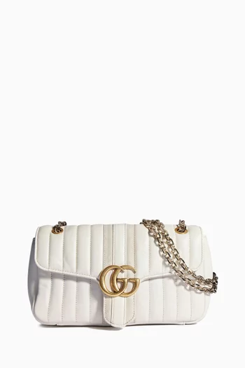 Medium Jetset Marmont Shoulder Bag in Leather