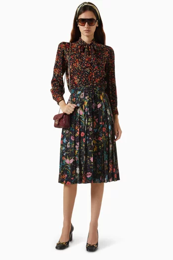 Printed Shirt in Silk