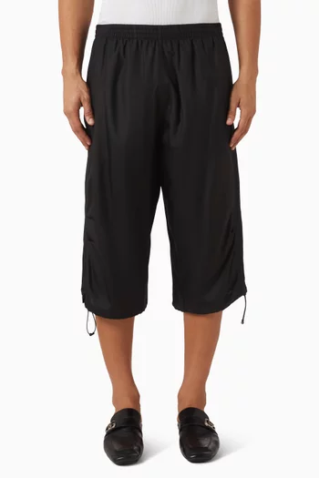 Bermuda Shorts in Technical Silk