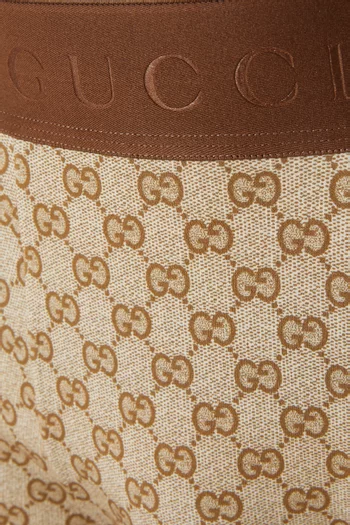 GG Printed Boxers in Jersey