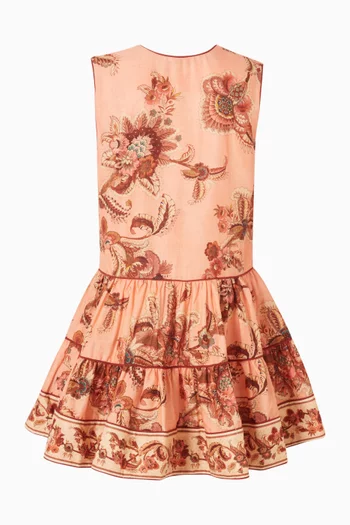 Contrast Hem Dress