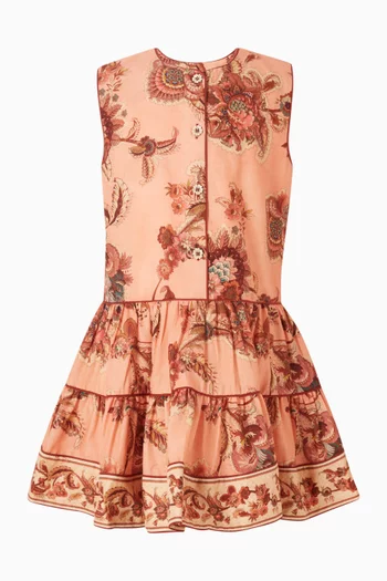 Contrast Hem Dress