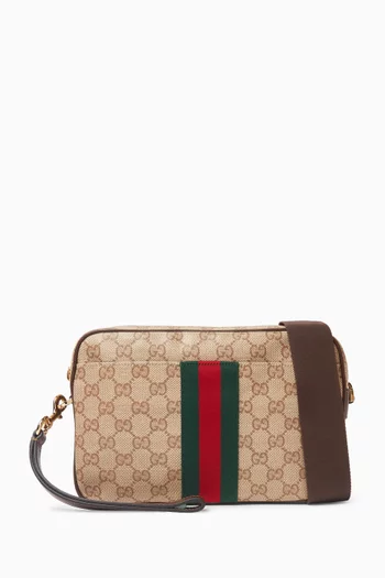GG Essence Crossbody Bag in Coated Canvas
