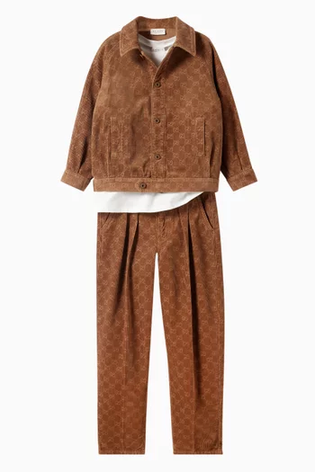 GG Jacket in Corduroy