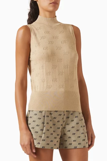 Knit Top in Viscose Blend