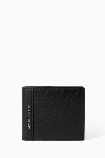 Jacques Bi-fold Wallet in Faux Leather