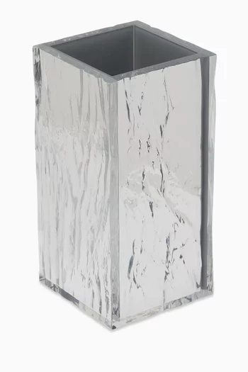 Crushed Ice Vase in Acrylic
